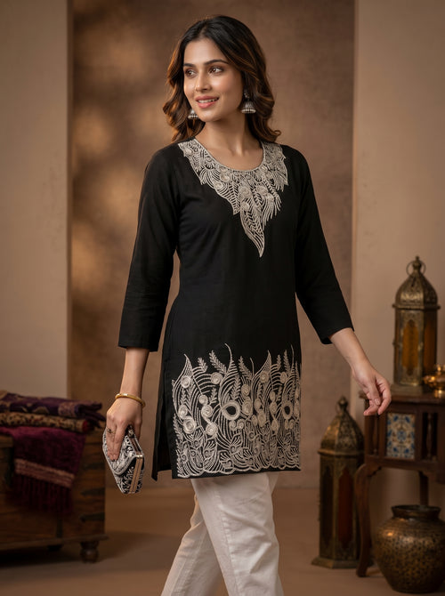 Black Royal Embroidery