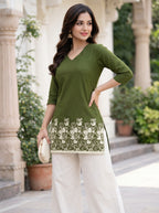 Royal Olive Look