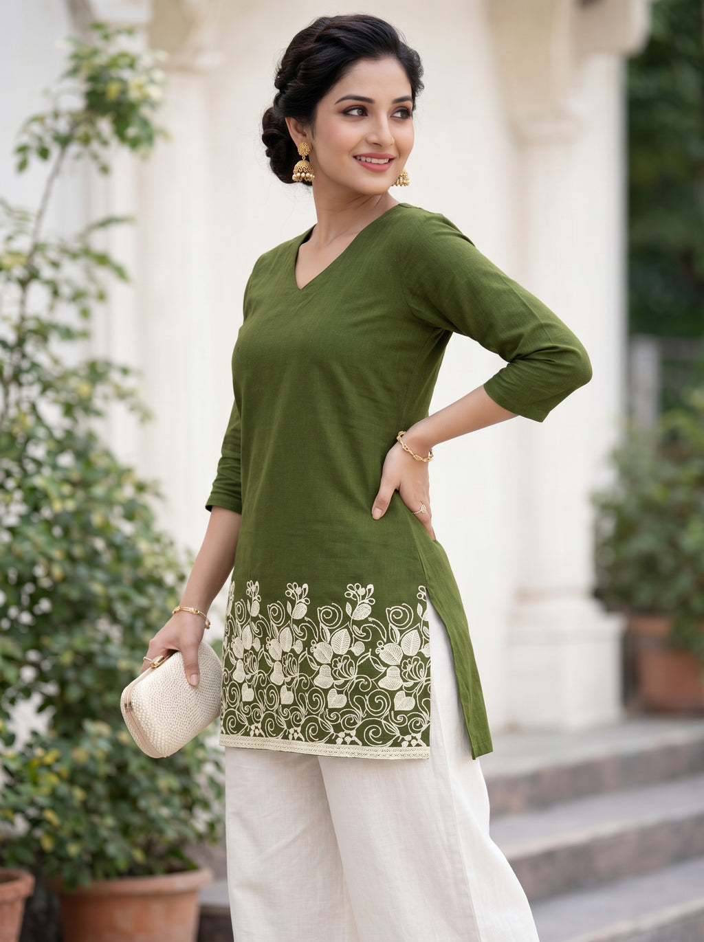 Royal Olive Look